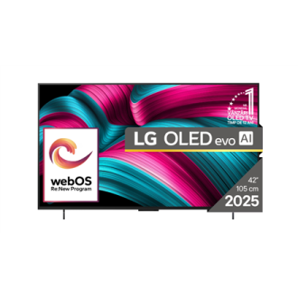 LG OLED42C51LA | 42 | Smart TV | webOS 25 | UHD LG OLED42C51LA | 42 | Smart TV | webOS 25 | UHD