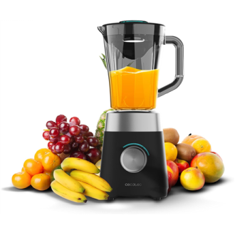 Cecotec Blender | Power Black Titanium 1300MAX B | Tabletop | 1300 W | Jar material Plastic | Jar capacity 1.5 L | Ice crushing Cecotec Blender | Power Black Titanium 1300MAX B | Tabletop | 1300 W | Jar material Plastic | Jar capacity 1.5 L | Ice crushing