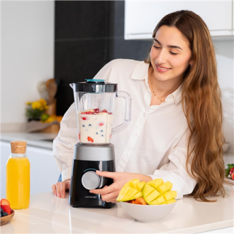 Cecotec Blender | Power Black Titanium 1300MAX B | Tabletop | 1300 W | Jar material Plastic | Jar capacity 1.5 L | Ice crushing Cecotec Blender | Power Black Titanium 1300MAX B | Tabletop | 1300 W | Jar material Plastic | Jar capacity 1.5 L | Ice crushing