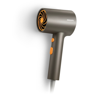 Philips | Hair Dryer | BHD321/00 3000 Series | 1600 W | Number of temperature settings 2 | Ionic function | Grey/Orange Philips | Hair Dryer | BHD321/00 3000 Series | 1600 W | Number of temperature settings 2 | Ionic function | Grey/Orange