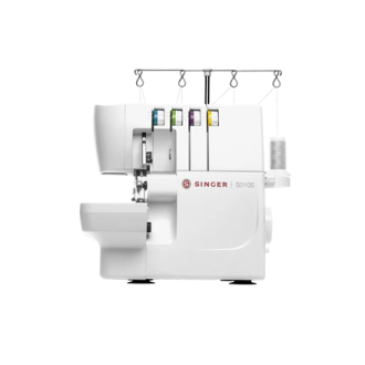 Singer | S0105 | Overlock | Number of stitches 6 | Number of buttonholes 0 | White Singer | S0105 | Overlock | Number of stitches 6 | Number of buttonholes 0 | White