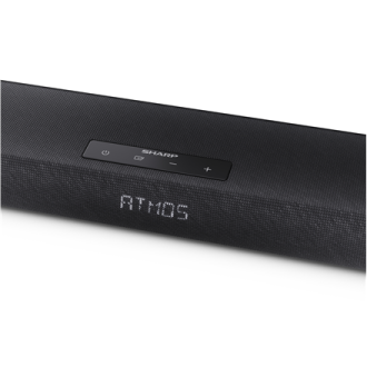 Sharp 2.1ch Ultra-slim Dolby Atmos/DTS Virtual: X Soundbar with Wireless Subwoofer | HT-SBW320 | 360 W | Bluetooth | Wireless co Sharp 2.1ch Ultra-slim Dolby Atmos/DTS Virtual: X Soundbar with Wireless Subwoofer | HT-SBW320 | 360 W | Bluetooth | Wireless co