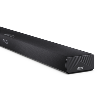 Sharp 2.1ch Ultra-slim Dolby Atmos/DTS Virtual: X Soundbar with Wireless Subwoofer | HT-SBW320 | 360 W | Bluetooth | Wireless co Sharp 2.1ch Ultra-slim Dolby Atmos/DTS Virtual: X Soundbar with Wireless Subwoofer | HT-SBW320 | 360 W | Bluetooth | Wireless co