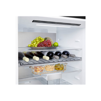 LG Refrigerator | GBBSJ1CCPY | Energy efficiency class C | Free standing | Combi | Height 186 cm | Fridge net capacity 220 L | F LG Refrigerator | GBBSJ1CCPY | Energy efficiency class C | Free standing | Combi | Height 186 cm | Fridge net capacity 220 L | F