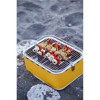 Barbecook Charcoal Table Grill Carlo , 44 x 33 x 21 cm | BC-CHA-1016 | Yellow Sunshine Barbecook Charcoal Table Grill Carlo , 44 x 33 x 21 cm | BC-CHA-1016 | Yellow Sunshine