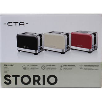 SALE OUT. ETA ETA916690040 STORIO Toaster, Power 930 W, 2 slots, Stainless steel, Beige | Storio Toaster | ETA916690040 | Power SALE OUT. ETA ETA916690040 STORIO Toaster, Power 930 W, 2 slots, Stainless steel, Beige | Storio Toaster | ETA916690040 | Power