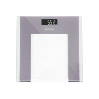 Cecotec Bathroom Scales | Surface Precision Healthy | Maximum weight (capacity) 180 | Grey/Transparent