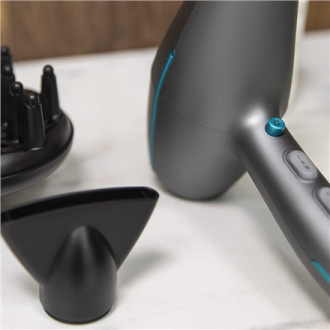 Cecotec Hair dryer | IoniCare 5300 Maxi Aura Black | 2200 W | Number of temperature settings 3 | Ionic function | Black/Grey | D Cecotec Hair dryer | IoniCare 5300 Maxi Aura Black | 2200 W | Number of temperature settings 3 | Ionic function | Black/Grey | D