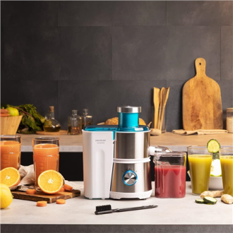 Cecotec | Orbital Juicer | Juice&Fresh 400 Titan White | Type Juicer maker | White/Silver | 400 W | Number of speeds 2 | 20000 R Cecotec | Orbital Juicer | Juice&Fresh 400 Titan White | Type Juicer maker | White/Silver | 400 W | Number of speeds 2 | 20000 R