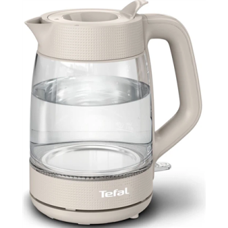 TEFAL Kettle | KO2G0BE0 | 2000 W | Electric | 1.7 L | Glass | 360 rotational base | Grey/Transparent TEFAL Kettle | KO2G0BE0 | 2000 W | Electric | 1.7 L | Glass | 360 rotational base | Grey/Transparent