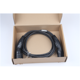Evaka EV Charging Cable Type 2-Type 2, 22 kW, 32 A, 5 x 6 mm2, 1 x 0.5 mm2, 7 m | ITGAM3872 | Black Evaka EV Charging Cable Type 2-Type 2, 22 kW, 32 A, 5 x 6 mm2, 1 x 0.5 mm2, 7 m | ITGAM3872 | Black