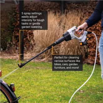 Batavia B.V. 18V Nexxforce Cordless Pressure Cleaner | 22 bar | 120 l/h Batavia B.V. 18V Nexxforce Cordless Pressure Cleaner | 22 bar | 120 l/h