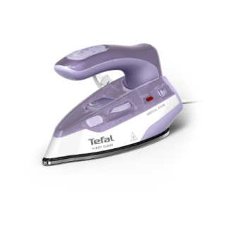 TEFAL First Class DB1612E0 | Steam Travel Iron | 1000 W | Continuous steam 10 g/min | Steam boost performance 45 g/min | White/P TEFAL First Class DB1612E0 | Steam Travel Iron | 1000 W | Continuous steam 10 g/min | Steam boost performance 45 g/min | White/P
