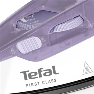 TEFAL First Class DB1612E0 | Steam Travel Iron | 1000 W | Continuous steam 10 g/min | Steam boost performance 45 g/min | White/P TEFAL First Class DB1612E0 | Steam Travel Iron | 1000 W | Continuous steam 10 g/min | Steam boost performance 45 g/min | White/P