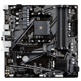Gigabyte A520M DS3H WIFI6E | Processor family AMD | Processor socket AM4 | DDR4 | Supported hard disk drive interfaces SATA, M.2 Gigabyte A520M DS3H WIFI6E | Processor family AMD | Processor socket AM4 | DDR4 | Supported hard disk drive interfaces SATA, M.2