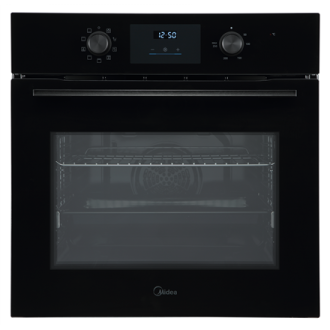 Midea MBO65M80D2-BK Oven, Built-in, Electric, Width 59.5 cm, Touch Display, Black | Midea Midea MBO65M80D2-BK Oven, Built-in, Electric, Width 59.5 cm, Touch Display, Black | Midea