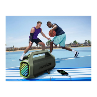 Anker Soundcore Boom 2 Plus A3134 Bluetooth Speaker, Green | Anker Soundcore Anker Soundcore Boom 2 Plus A3134 Bluetooth Speaker, Green | Anker Soundcore