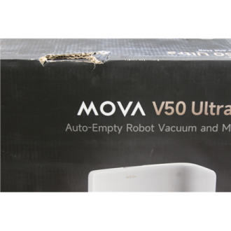 SALE OUT. MOVA V50 Ultra Robot Vacuum, White | MOVA Robot Vacuum | V50 Ultra | Wet&Dry | 6400 mAh | Dust capacity 3.2 L | 24000 SALE OUT. MOVA V50 Ultra Robot Vacuum, White | MOVA Robot Vacuum | V50 Ultra | Wet&Dry | 6400 mAh | Dust capacity 3.2 L | 24000