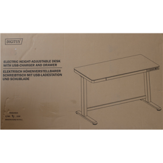 SALE OUT. Electric Height Adjustable Desk | 72 - 121 cm | Maximum load weight 50 kg | Metal | White | 24 month(s) | DAMAGED PACK SALE OUT. Electric Height Adjustable Desk | 72 - 121 cm | Maximum load weight 50 kg | Metal | White | 24 month(s) | DAMAGED PACK