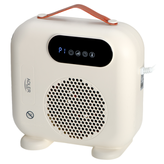 Adler LED Fan Heater with Remote Control | AD 7756 | Fan heater | 2000 W | Beige | IPX0 Adler LED Fan Heater with Remote Control | AD 7756 | Fan heater | 2000 W | Beige | IPX0