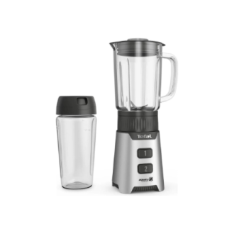 TEFAL Blender | BL16GE30 MiniMix | Tabletop | 400 W | Jar material Glass | Jar capacity 0.7 L | Silver TEFAL Blender | BL16GE30 MiniMix | Tabletop | 400 W | Jar material Glass | Jar capacity 0.7 L | Silver
