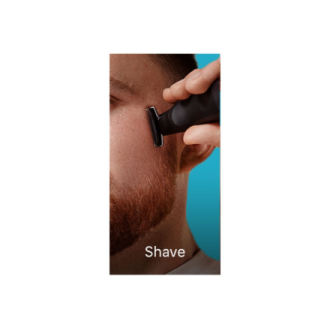 Braun Face and Body Hair trimmer | XT5300 Series XT5 | Cordless | Wet & Dry | Number of length steps 6 | Black/Silver Braun Face and Body Hair trimmer | XT5300 Series XT5 | Cordless | Wet & Dry | Number of length steps 6 | Black/Silver