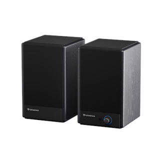 Genesis 2.0 Speakers | Arsen 402BT | 60 W | Bluetooth | Wireless connection | Black Genesis 2.0 Speakers | Arsen 402BT | 60 W | Bluetooth | Wireless connection | Black