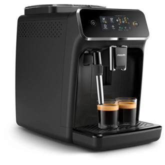 Philips Coffee maker | EP2225/10 2200 Series | Pump pressure 15 bar | Built-in milk frother | Fully Automatic | 1500 W | Black Philips Coffee maker | EP2225/10 2200 Series | Pump pressure 15 bar | Built-in milk frother | Fully Automatic | 1500 W | Black