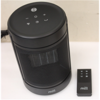 SALE OUT. Mill Ceramic Fan Heater 1500 W, 2 heat settings, 4 modes, LED display, Timer, Remote control, Black | Mill FH1500BLACK 