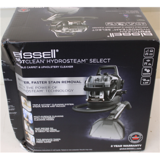 SALE OUT. Bissell SpotClean HydroSteam Select | Bissell Portable Carpet and Upholstery Cleaner | SpotClean HydroSteam Select | C