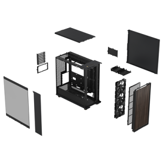 Fractal Design | North XL | ATX | Charcoal Black TG Dark