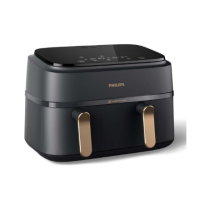 Philips Airfryer | NA352/00 | Power 2750 W | Capacity 9 L | Rapid Air technology | Charcoal Grey/Copper 