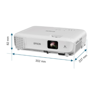 Epson | EB-W53 | WXGA (1280x800) | 4000 ANSI lumens | White Epson | EB-W53 | WXGA (1280x800) | 4000 ANSI lumens | White