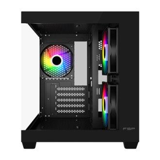 FSP Case | S140-BA | Mini-ITX, uATX(M-ATX) | Black