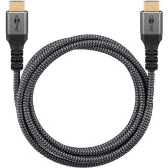 Goobay High Speed HDMI Cable with Ethernet | HDMI to HDMI | 1 m Goobay High Speed HDMI Cable with Ethernet | HDMI to HDMI | 1 m