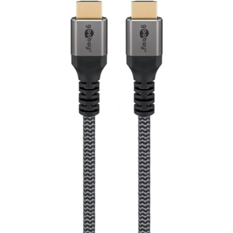 Goobay High Speed HDMI Cable with Ethernet | HDMI to HDMI | 1 m Goobay High Speed HDMI Cable with Ethernet | HDMI to HDMI | 1 m