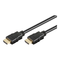 Goobay 80101 HDMI High-Speed Cable with Ethernet | Soft | 1 m Goobay 80101 HDMI High-Speed Cable with Ethernet | Soft | 1 m