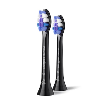 Philips Replacement brush heads | HX6052/88 Sonicare Sensitive | Heads | For adults | Number of brush heads included 2 | Black Philips Replacement brush heads | HX6052/88 Sonicare Sensitive | Heads | For adults | Number of brush heads included 2 | Black