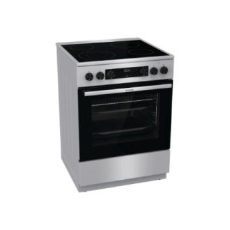 Gorenje GECS6C70XC | Cooker | Hob type Ceramic | Oven type Electric | Stainless steel | Width 60 cm | Depth 60 cm | Grilling | E Gorenje GECS6C70XC | Cooker | Hob type Ceramic | Oven type Electric | Stainless steel | Width 60 cm | Depth 60 cm | Grilling | E