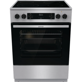Gorenje GECS6C70XC | Cooker | Hob type Ceramic | Oven type Electric | Stainless steel | Width 60 cm | Depth 60 cm | Grilling | E Gorenje GECS6C70XC | Cooker | Hob type Ceramic | Oven type Electric | Stainless steel | Width 60 cm | Depth 60 cm | Grilling | E