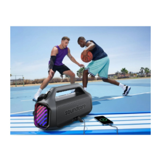 Anker Soundcore Boom 2 Plus A3134 Bluetooth Speaker, Black | Anker Soundcore Anker Soundcore Boom 2 Plus A3134 Bluetooth Speaker, Black | Anker Soundcore