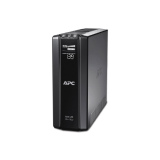 Schneider Electric APC Back-UPS Pro, Tower, 10x IEC C13 outlets, AVR, LCD, user-replaceable battery | BR1500GI | 1500 VA | 865 W