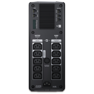 Schneider Electric APC Back-UPS Pro, Tower, 10x IEC C13 outlets, AVR, LCD, user-replaceable battery | BR1500GI | 1500 VA | 865 W