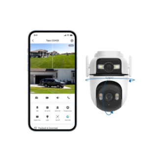 TP-LINK | Dual Lens Security Wi-Fi Camera | Tapo C545D | Dome | 3 MP | 6mm | IP66 | H.264 | MicroSD, up to 512 GB TP-LINK | Dual Lens Security Wi-Fi Camera | Tapo C545D | Dome | 3 MP | 6mm | IP66 | H.264 | MicroSD, up to 512 GB