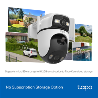 TP-LINK | Dual Lens Security Wi-Fi Camera | Tapo C545D | Dome | 3 MP | 6mm | IP66 | H.264 | MicroSD, up to 512 GB TP-LINK | Dual Lens Security Wi-Fi Camera | Tapo C545D | Dome | 3 MP | 6mm | IP66 | H.264 | MicroSD, up to 512 GB