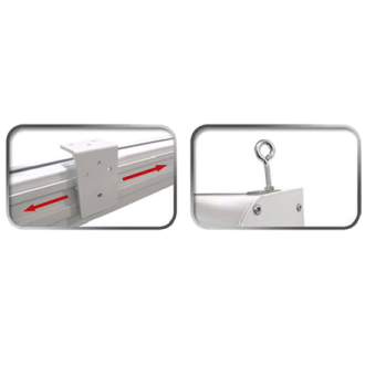 Elite Screens Electric Projection Screen, White | SKT150XHW2 | Diagonal 150 