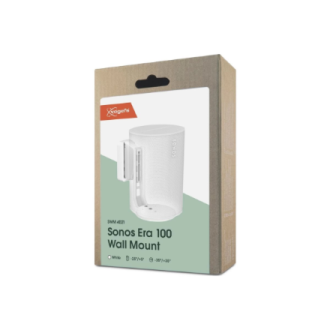 Vogels Wall mount | Speaker Wall Mount for Sonos Era 100 | Tilt, rotate | Maximum weight (capacity) 7 kg | White Vogels Wall mount | Speaker Wall Mount for Sonos Era 100 | Tilt, rotate | Maximum weight (capacity) 7 kg | White