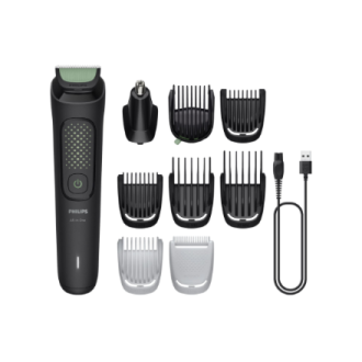 Philips Hair trimmer | MG3946/15 Series 3000 | Cordless | Number of length steps 12 | Black