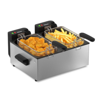 Tristar Double deep fryer | FR-9342 | Power 3600 W | Capacity 6 L | Silver Tristar Double deep fryer | FR-9342 | Power 3600 W | Capacity 6 L | Silver