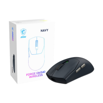 MSI Gaming Mouse | FORGE GM340 WIRELESS | Wireless | 2.4 GHz, Bluetooth, USB | Navy MSI Gaming Mouse | FORGE GM340 WIRELESS | Wireless | 2.4 GHz, Bluetooth, USB | Navy